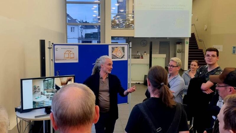Workshop in Erkelenz: Tiny-House-Planung geht weiter