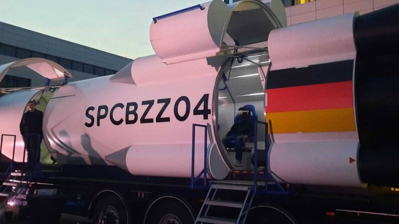 SpaceBuzz in Kleve: Die Welt aus den Augen eines Astronauten sehen