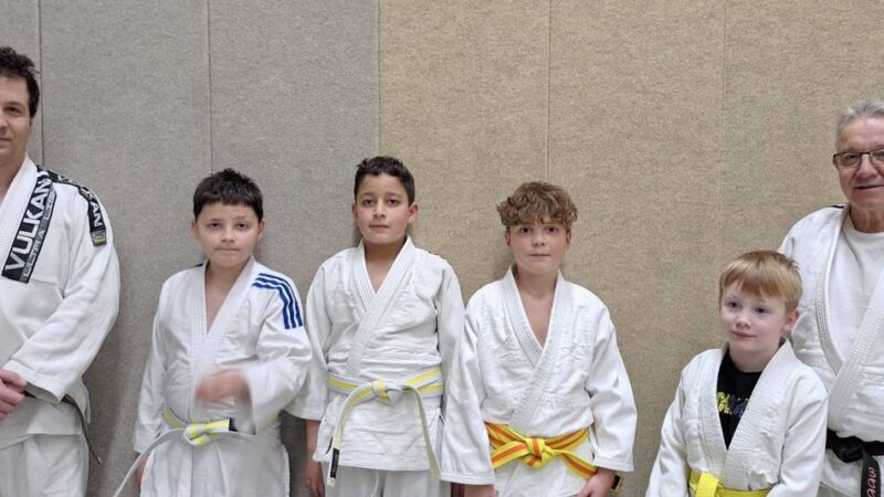 Fünf Medaillen für Hückeswagener Judoka: Erfolgreicher Judonachwuchs des JC Mifune