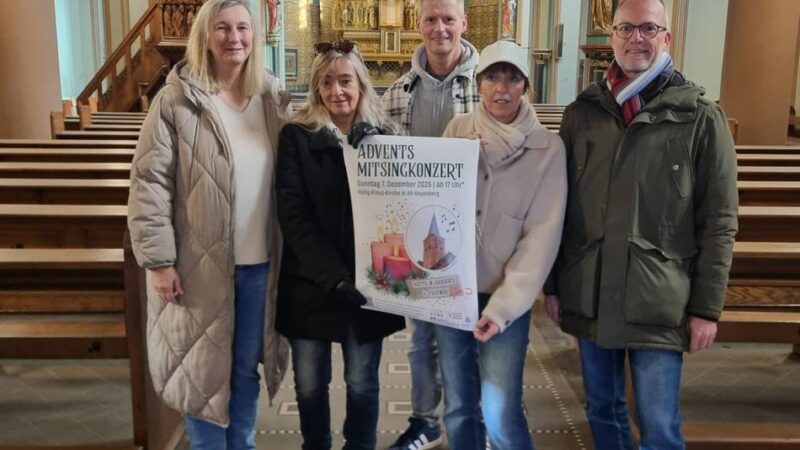 Weihnachtssingen am 7. Dezember: Keyenberger Kirche wird für Konzert geöffnet