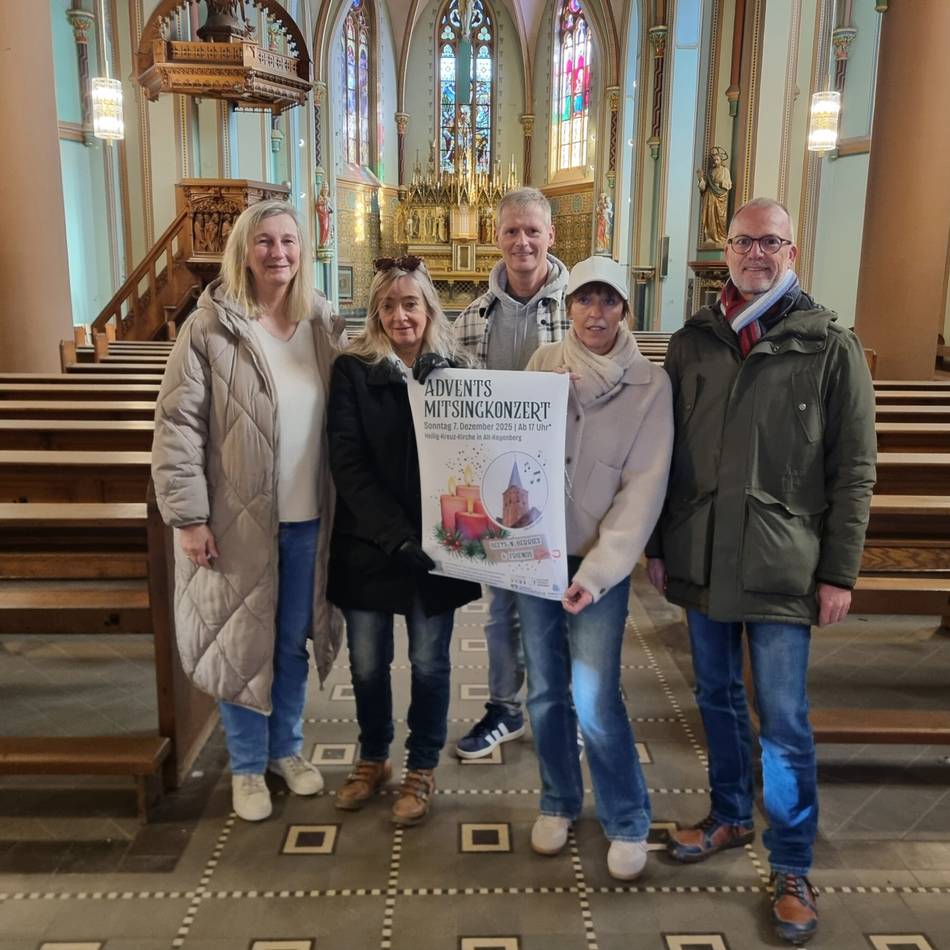 Weihnachtssingen am 7. Dezember: Keyenberger Kirche wird für Konzert geöffnet