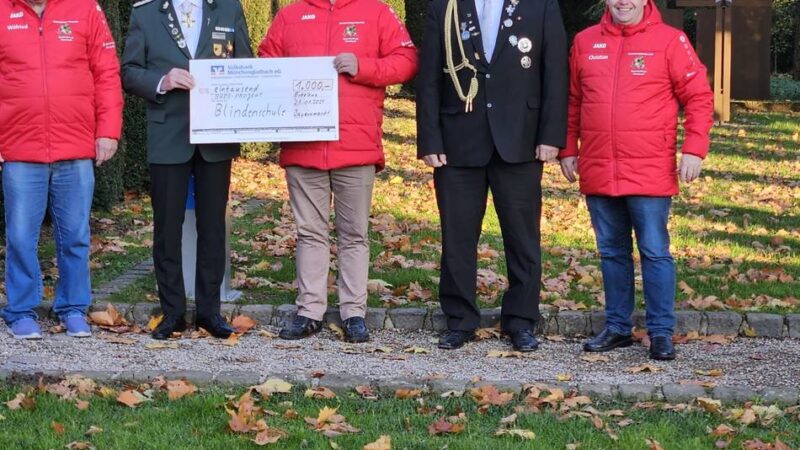Neues aus Erkelenz: Bauernmarkt unterstützt Projekt „Schützen spenden Sehen“