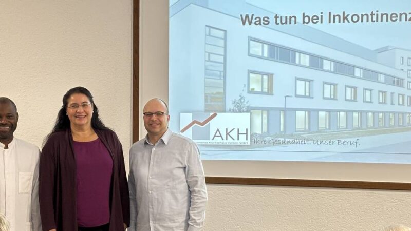 Vortrag in Viersen: Wie Inkontinenz erfolgreich behandelt werden kann