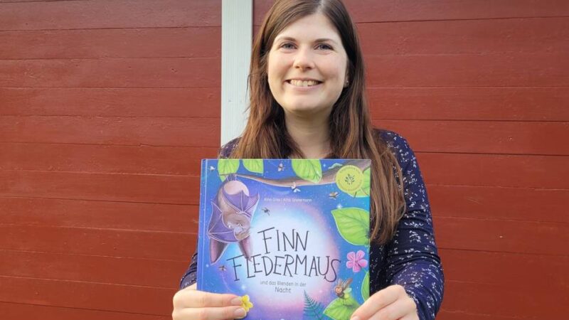 Neues Kinderbuch von Neusserin Alina Gries: Finn Fledermaus kämpft gegen Lichtverschmutzung