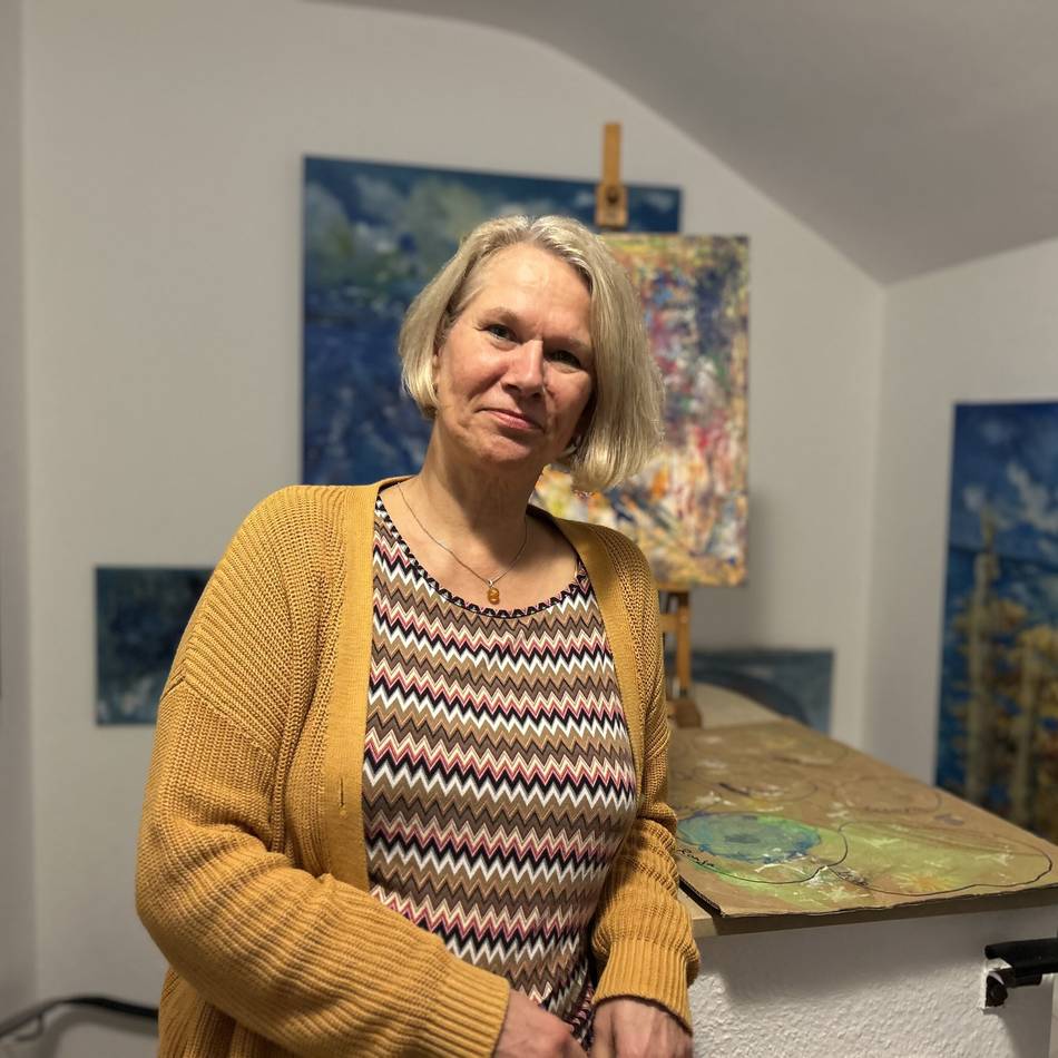 Malerei als Lebenshilfe in Dormagen: Wie man mit Kunst Krisen meistern kann