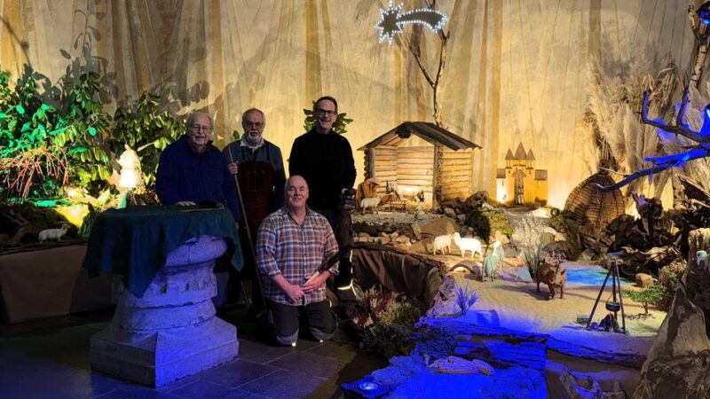 Vorweihnachtszeit in Knechtsteden: Wo eine Krippe mehrere Geschichten erzählt