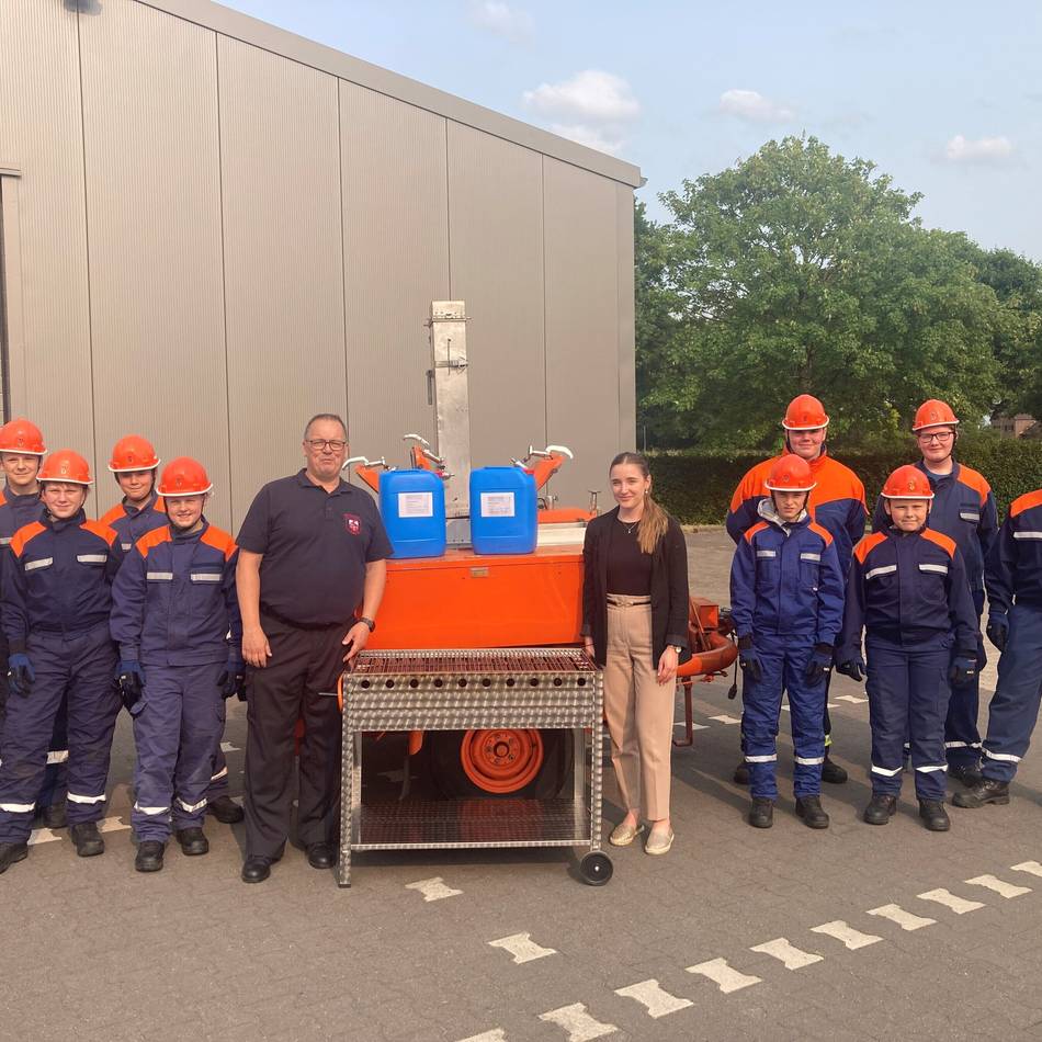 In der Gemeinde Issum: Gulaschkanone der Feuerwehr ist frisch gewartet