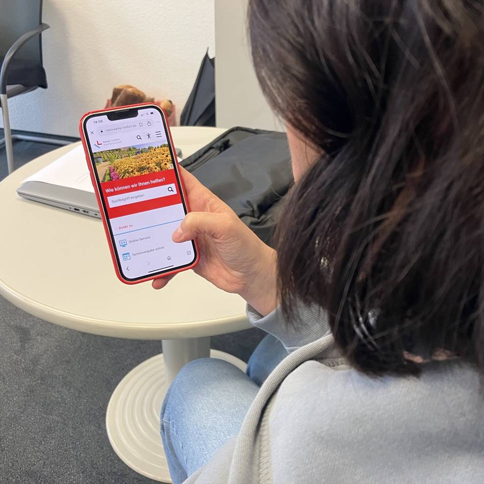 Internetauftritt überarbeitet: Kamp-Lintforts neue Homepage ist online