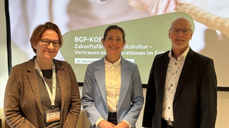 BGF-Kongress der AOK Kreis Kleve: Wie Jung und Alt im Büro voneinander lernen können