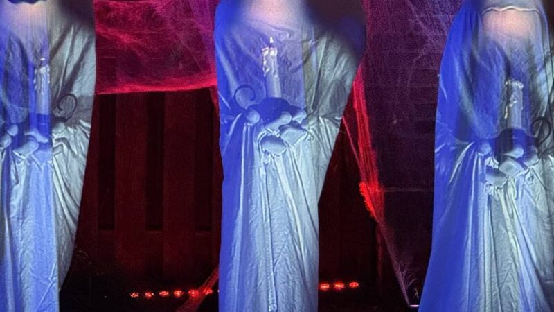 Halloween am Niederrhein: Das schaurig-schöne Grusel-Kunstwerk von Hallo-Vynenween