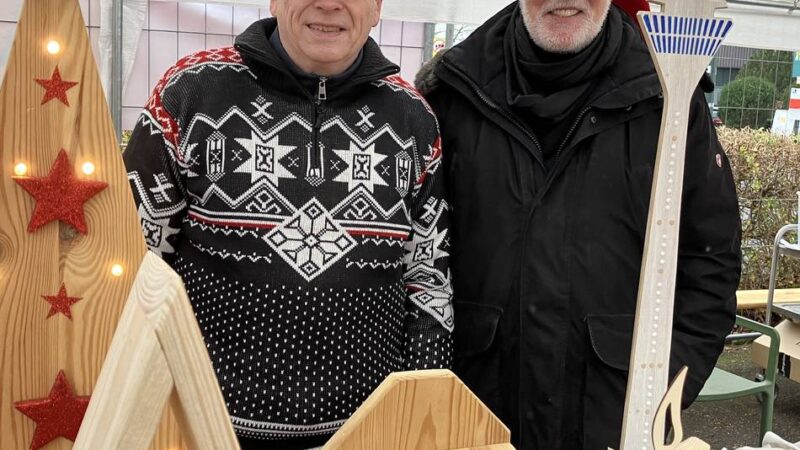 Basar in Düsseldorf: Wenn es im Kaufhaus Wertvoll weihnachtlich wird