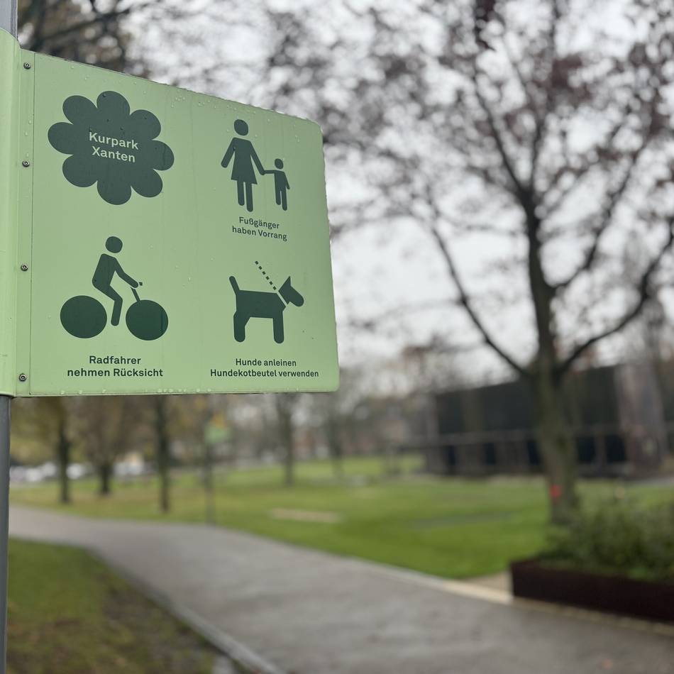 Forderung nach Radfahrverbot: Beschwerde über rücksichtslose Radfahrer im Xantener Kurpark