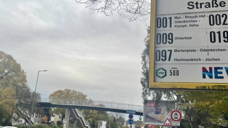 Kolumne Mensch Gladbach: Wenn Fußgänger sich wie das Wasser Wege suchen