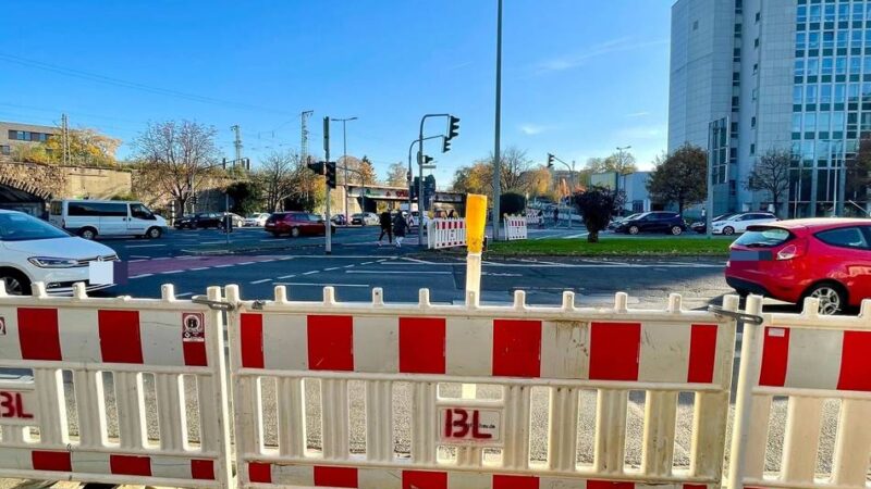 Verkehr in Mönchengladbach: Viel befahrene Kreuzung wird zur Baustelle