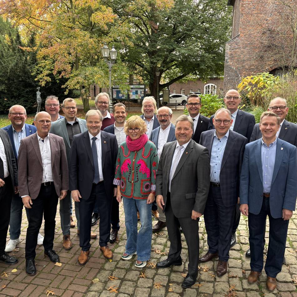 Wechsel in den Rathäusern: Bürgermeisterkonferenz verabschiedet sieben Verwaltungschefs