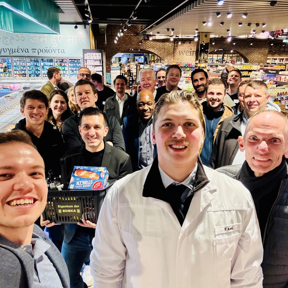 Erfolgreiche Premiere: Gründer blickten bei Edeka Kels hinter die Kulissen