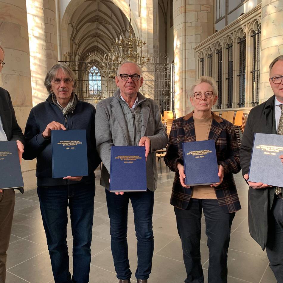 Buchprojekt in Wesel ist nun abgeschlossen: Kirchenrechnungen berichten aus Wesels Blütezeit vor 500 Jahren