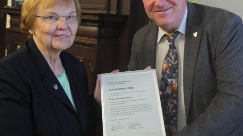 Opladener Geschichtsverein: OGV ehrt Renate Blum als „Seele des Vereins“