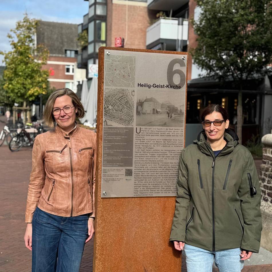 Stadtgeschichte: Stadt Geldern erweitert historischen Stelenrundgang