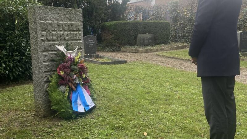 Erinnerung an den 9. November: Gemeinsam gegen das Vergessen – Pogromgedenken in Erkelenz