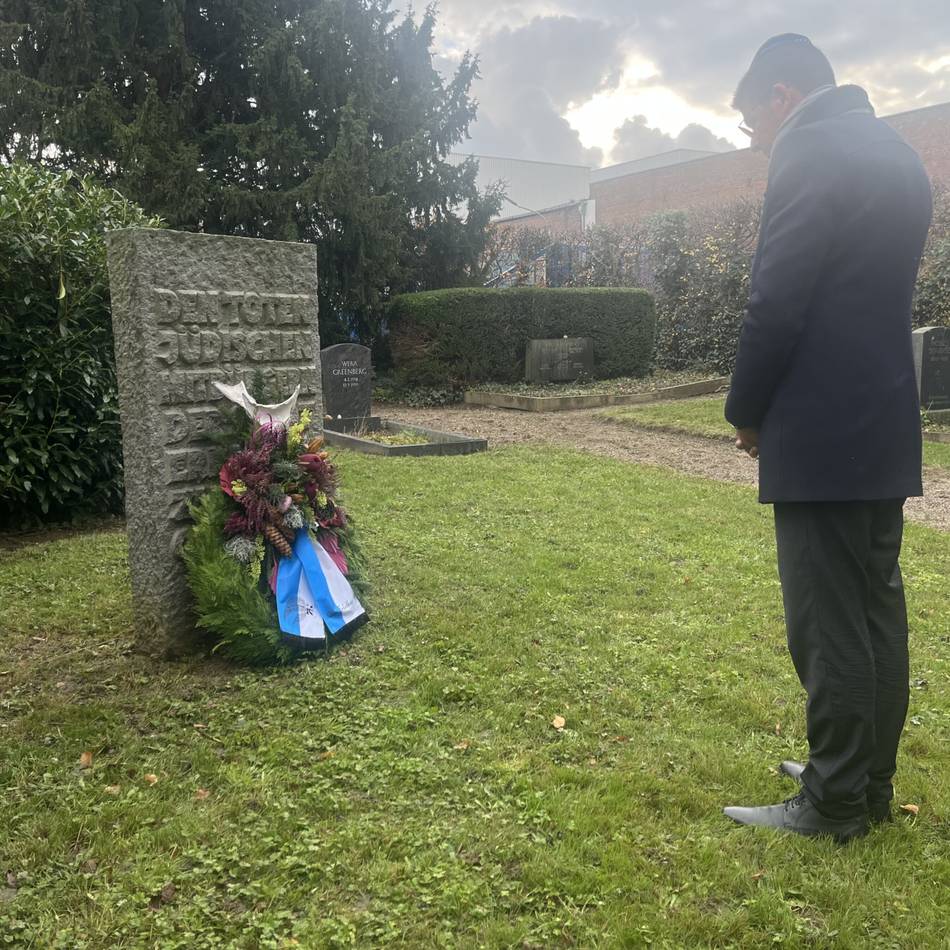 Erinnerung an den 9. November: Gemeinsam gegen das Vergessen – Pogromgedenken in Erkelenz