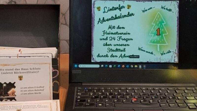 Virtueller Adventskalender: Ein Stück Heimat hinter jedem Türchen