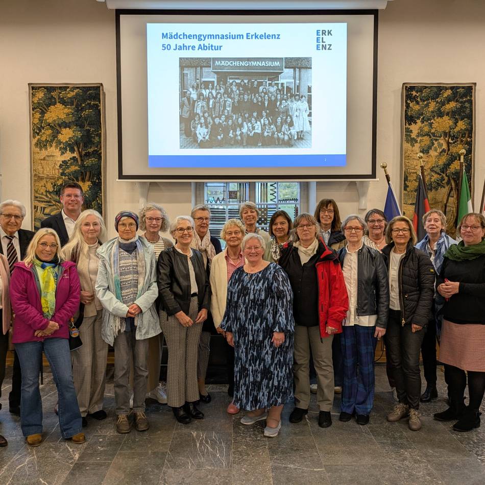 Jubiläumstreffen in Erkelenz: Ehemalige Abiturjahrgänge besuchen Altes Rathaus