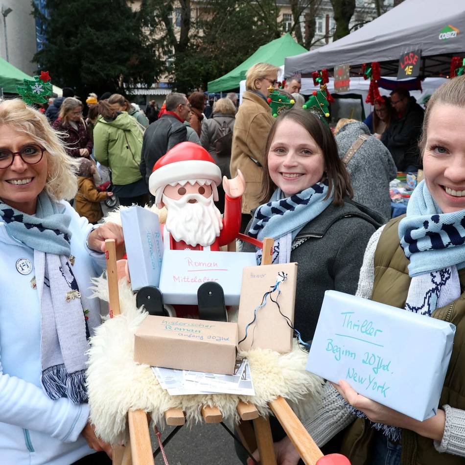 Adventsmarkt in Leverkusen: KG Fraulückcher wichtelt in Opladen für guten Zweck