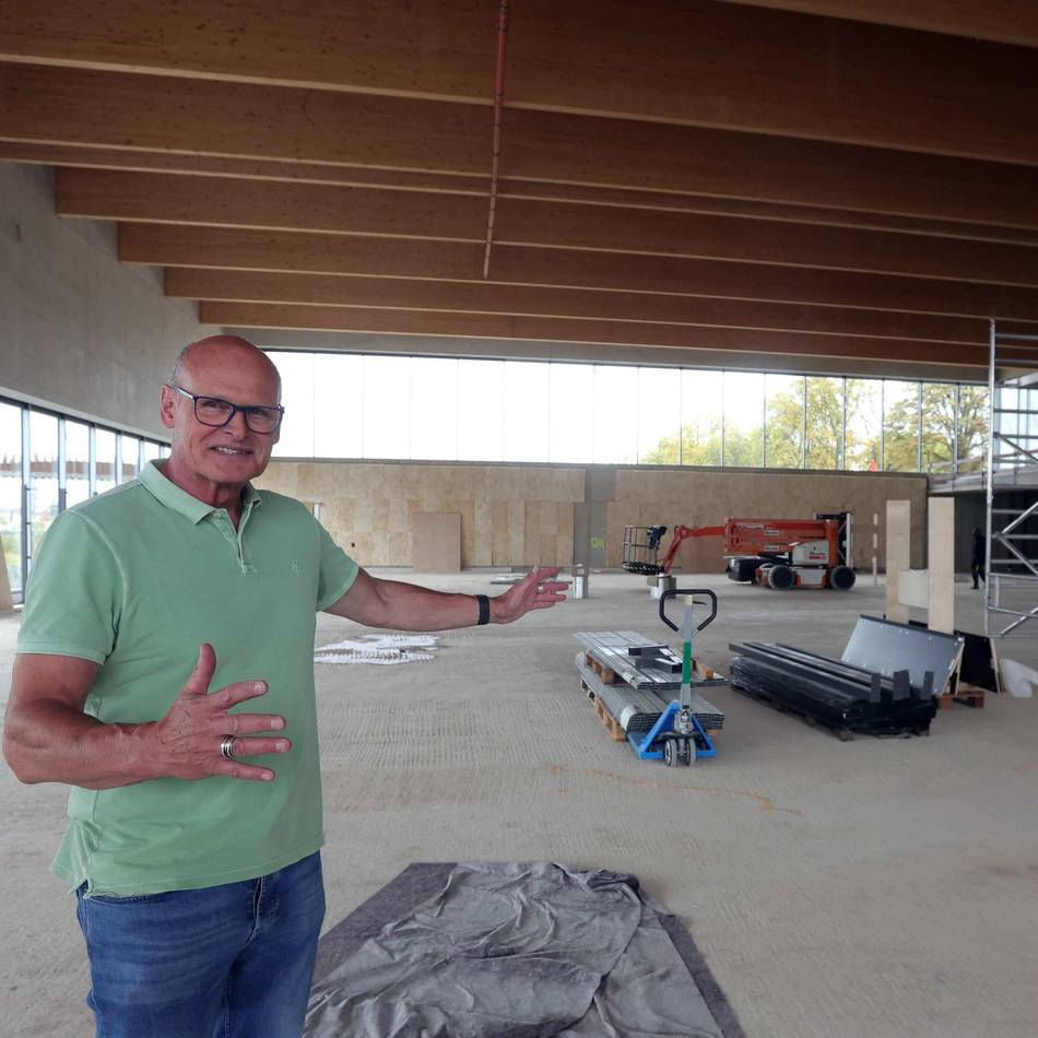 Für Eliteschule des Sports in Leverkusen: Nach Ostern soll Dreifachhalle in der Bahnstadt fertig sein