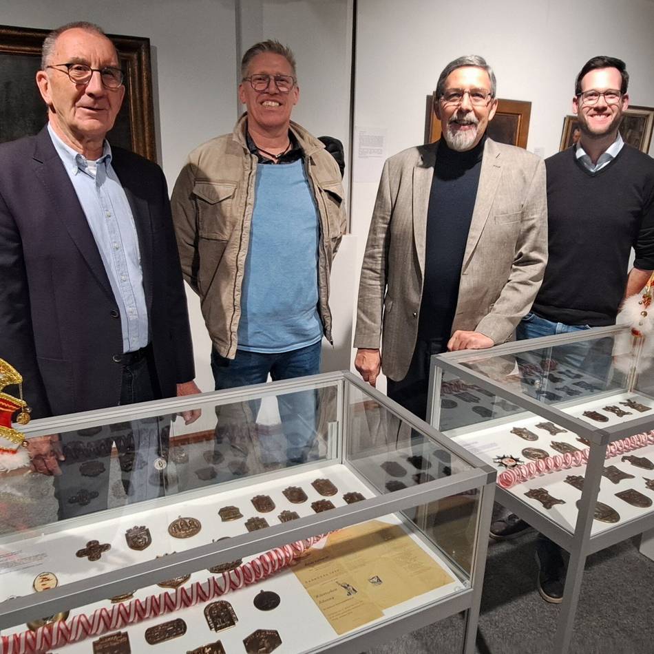 Stadtarchiv und Museum: Ausstellung über die närrischen Orden der Stadt Kalkar