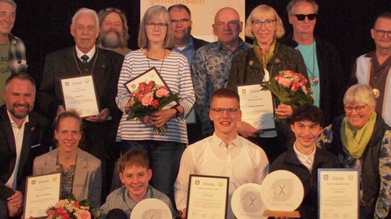 SSV Xanten vergibt erstmals Trajanus-Medaille : „Sport hält zusammen, Sport ist mehr als Wettkampf“