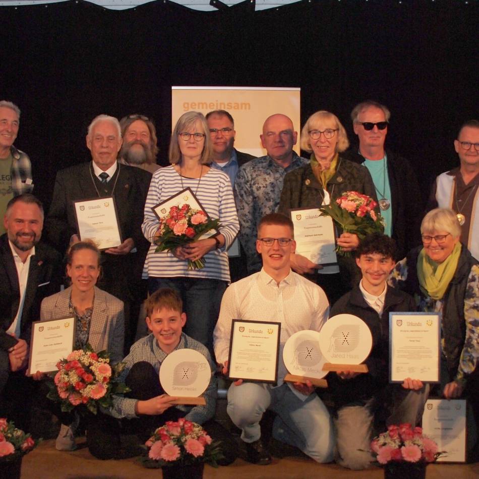 SSV Xanten vergibt erstmals Trajanus-Medaille : „Sport hält zusammen, Sport ist mehr als Wettkampf“