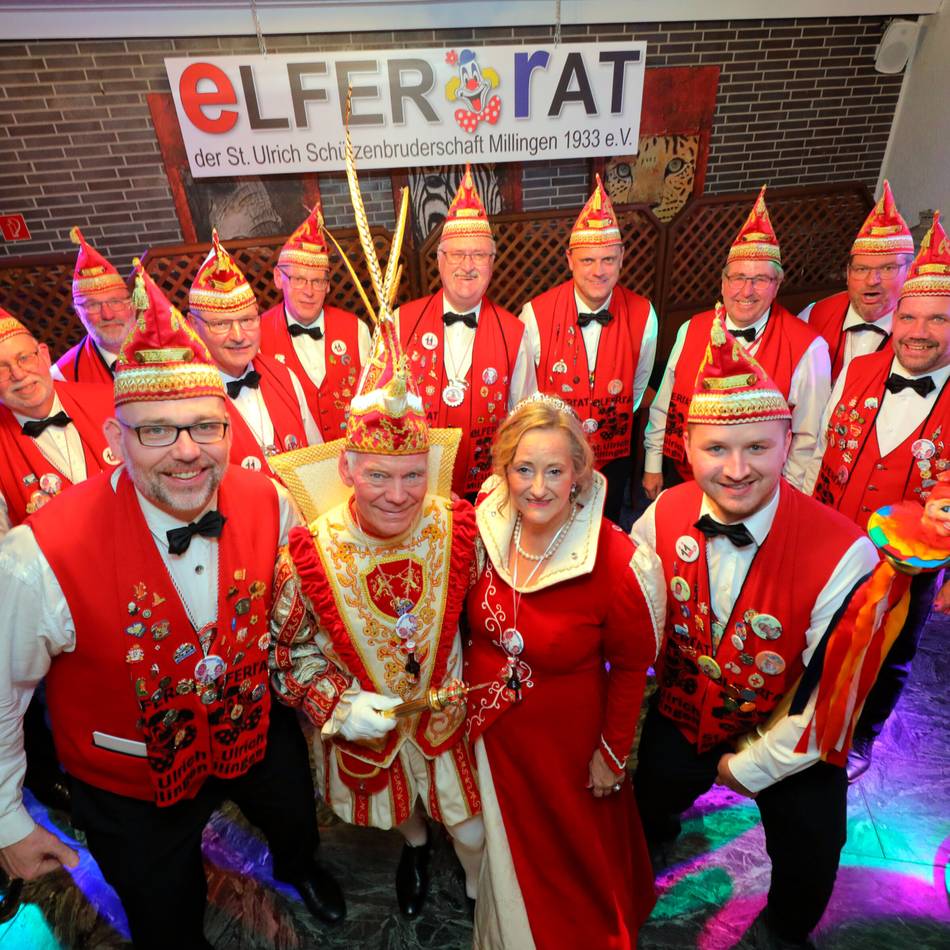 Proklamationsfeier in der Alpener Burgschänke: Perfekter Start in die Session für die Millinger Karnevalisten