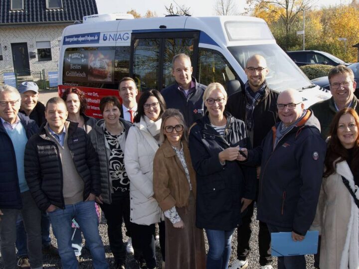 Bürgerbus Alpen: Mit neuem Bus weiter auf Erfolgskurs
