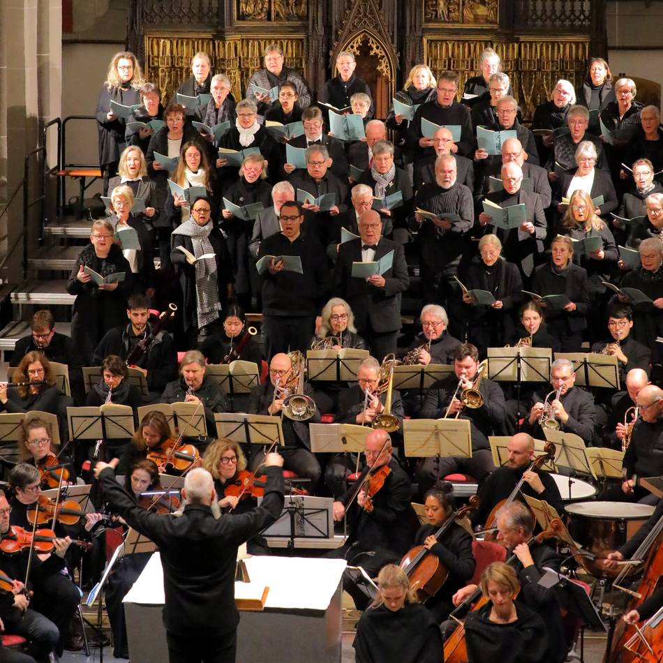 Großes Konzert in St. Peter Rheinberg: Lob und Jubel für den „Lobgesang“