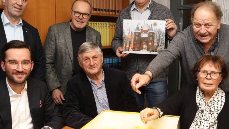 Gewinnspiel bis Heiligabend: Lions ziehen Gewinnnummern für den Adventskalender in Xanten