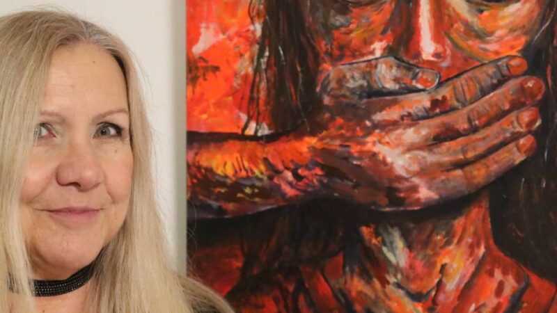 Ausstellung in Xanten: Ein kreatives Zeichen gegen Gewalt an Frauen