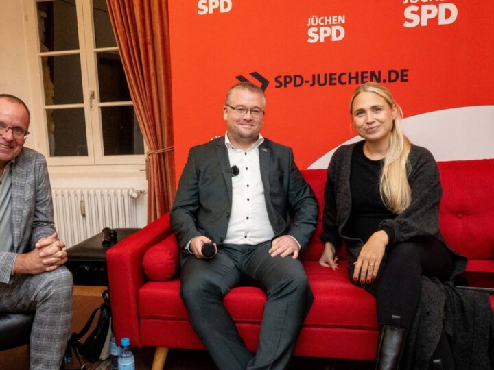 Talkrunde mit Jüchener Bürgermeister Philipp Sieben: „Ich werde einfach versuchen, einen guten Job zu machen“