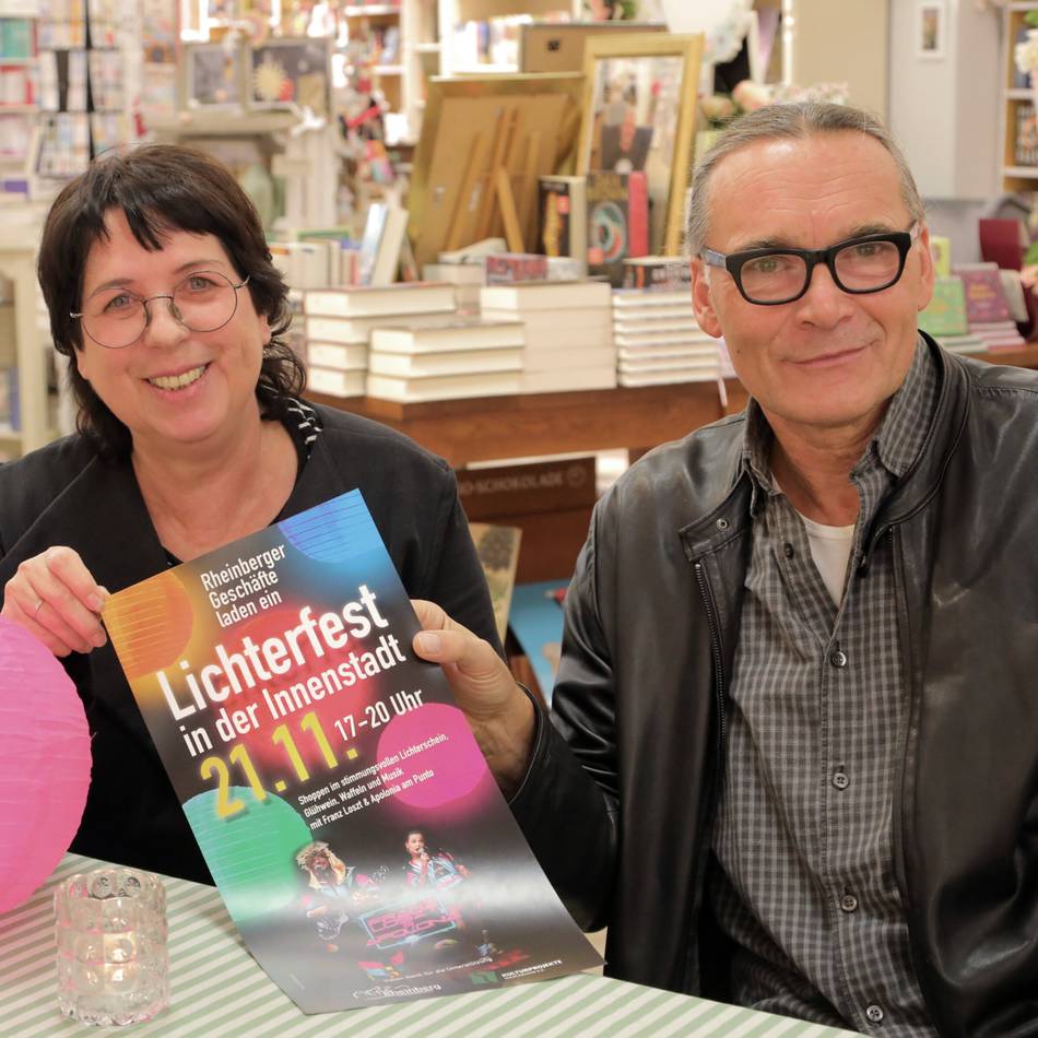 Am 21. November in der Rheinberger Innenstadt: Lichterfest gegen den November-Blues