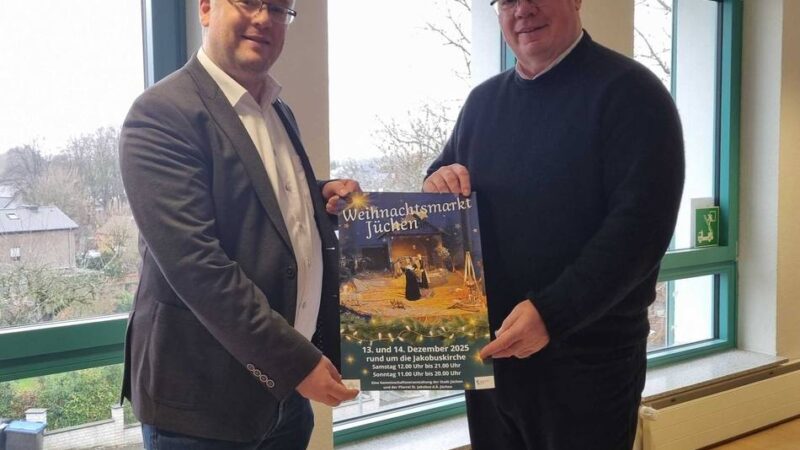 Weihnachtsmarkt in Jüchen: Wie Ehrenamtler den Weihnachtsmarkt möglich machen