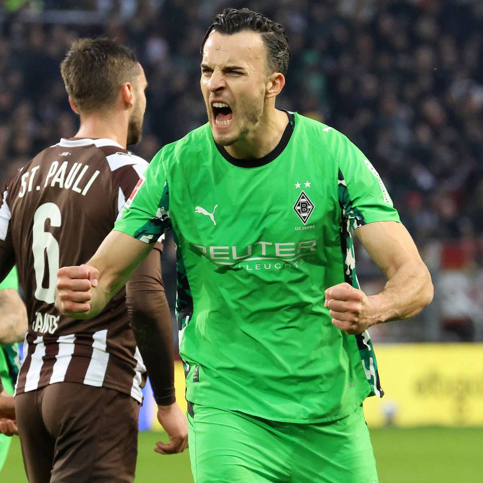Doppelpack beim FC St. Pauli: Haris Tabakovic hilft Gladbach nicht nur mit Toren