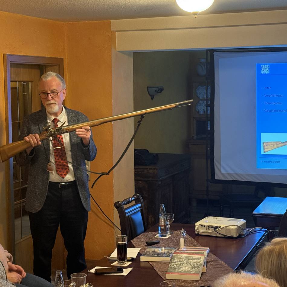 Vortagsabend der Hückeswagener BGV-Abteilung: Als drei Hückeswagener für Napoleon fielen