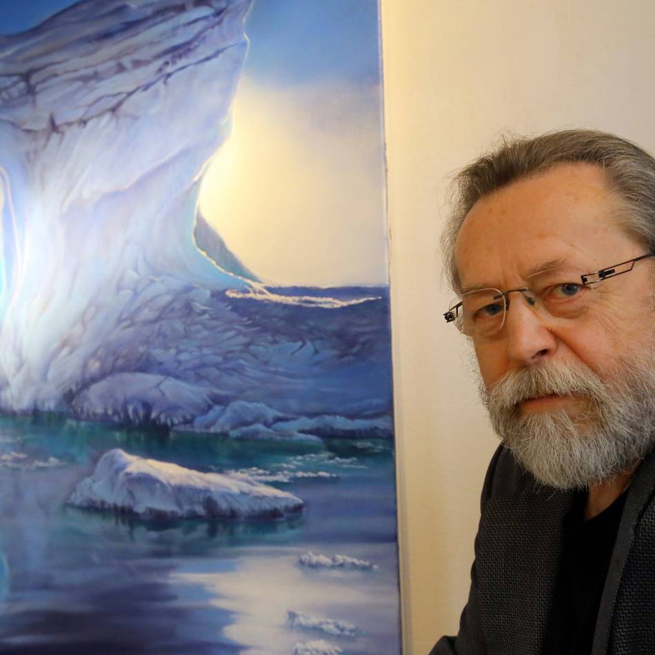 Vernissage am Freitag: Franz Schwarz stellt Malerei in der Bezirksbibliothek Rheinhausen aus