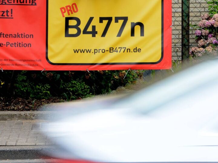 Straßenplanung in Rommerskirchen: Minister Krischer meldet Sachstand zur B477n