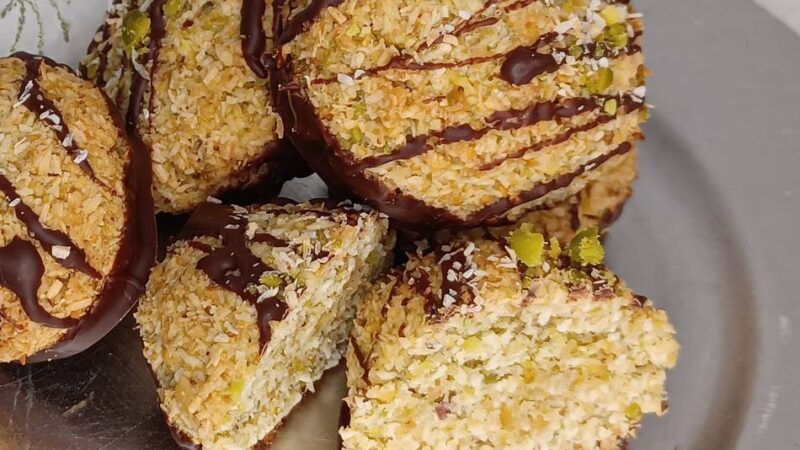 Kolumne Backen wir’s an!: Pistazien-Kokosmakronen – so gelingt die süße Leckerei