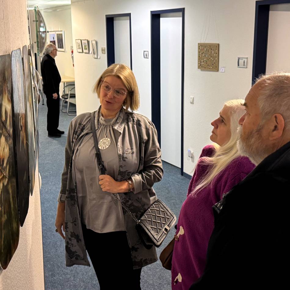 Winterausstellung in Rommerskirchen eröffnet: Kunst als Lichtblick in der dunklen Jahreszeit