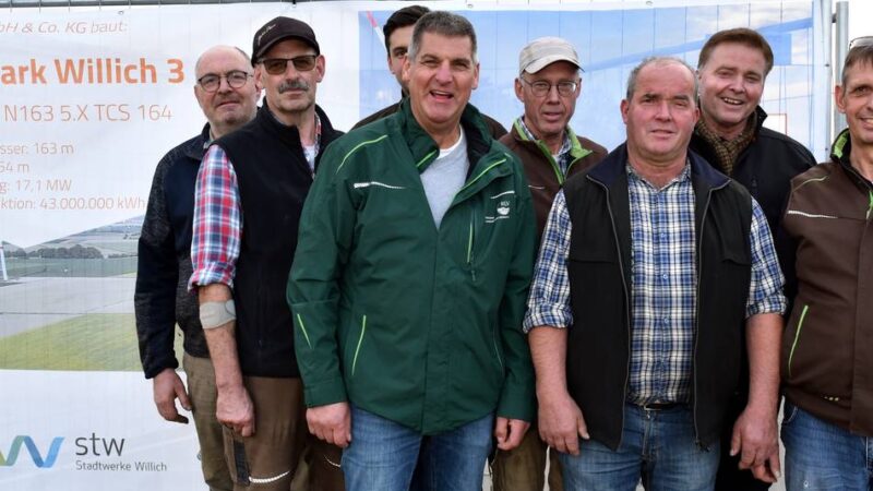 Windräder für Willich werden über Wirtschaftsweg geliefert: Schwerlasttransporte besorgen Kaarster Landwirte