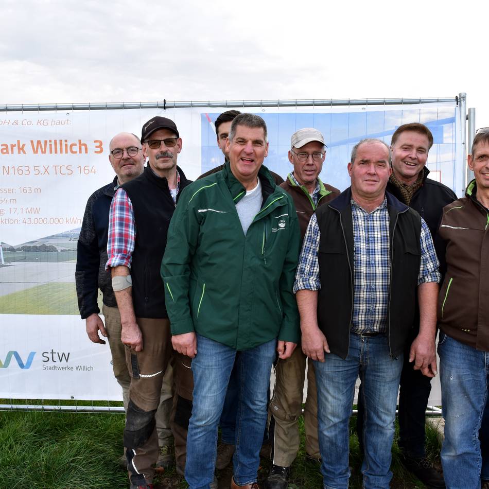 Windräder für Willich werden über Wirtschaftsweg geliefert: Schwerlasttransporte besorgen Kaarster Landwirte