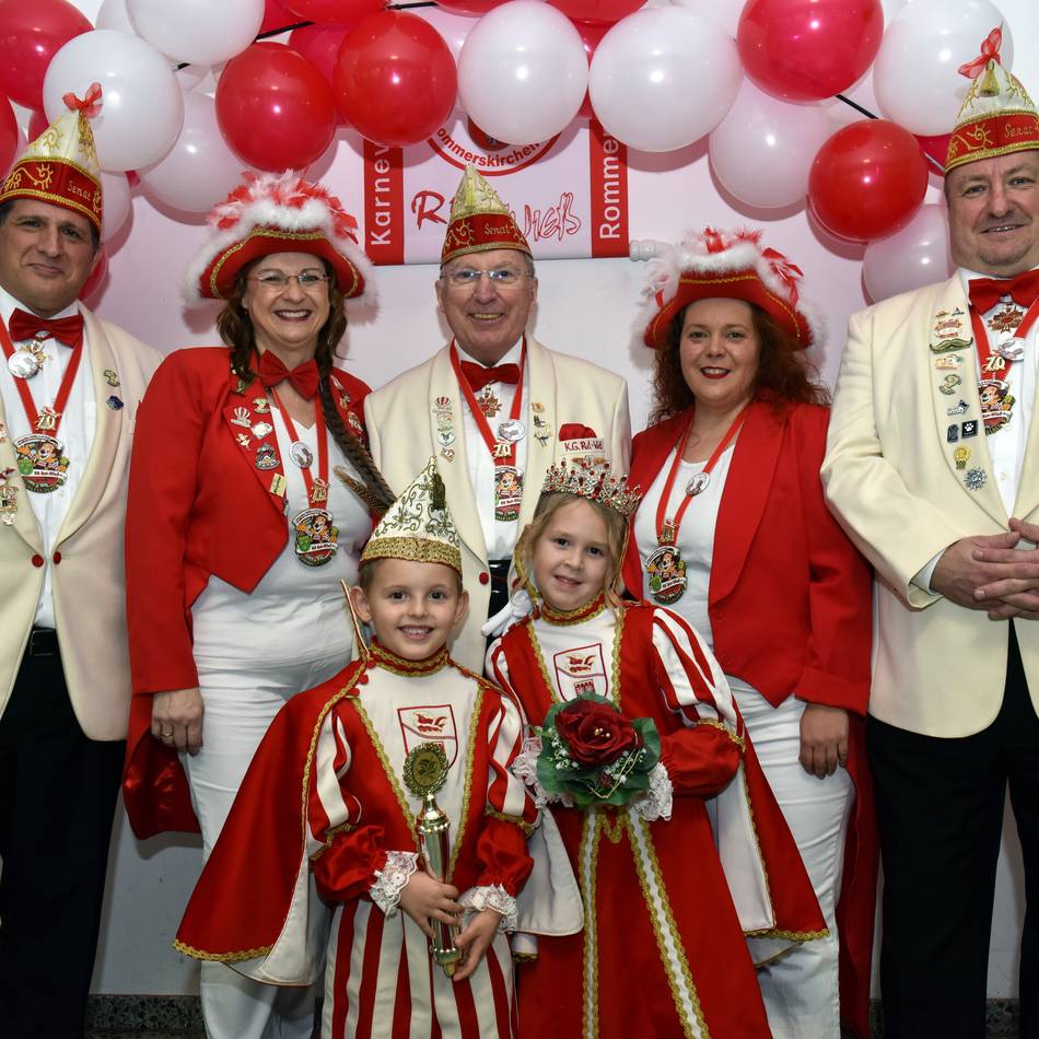70 Jahre K.G. Ruth-Wieß Rommerskirchen: Sessionsauftakt mit jüngstem Prinzenpaar Deutschlands
