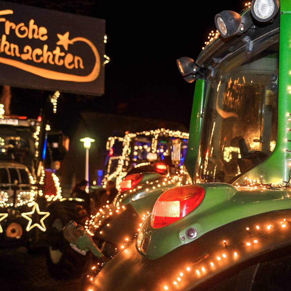 „Ein Funken Hoffnung“ im Kreis Viersen: Landwirte planen wieder Lichterfahrt